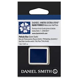 Daniel Smith Extra Fine Watercolor Half Pan - Phthalo Blue Green Shade