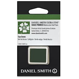Daniel Smith Extra Fine Watercolor Half Pan - Sap Green