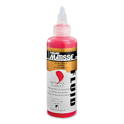Matisse Fluid Acrylic - Naphthol Scarlet, 135 ml