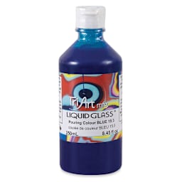 Tri-Art Liquid Glass Acrylic Pouring Color - Blue, 250 ml