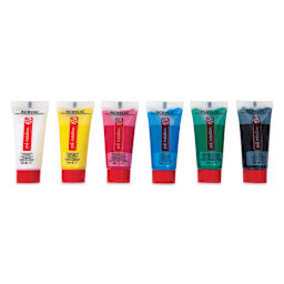 Talens Art Creation Acrylics - Set of 6, Primary, 12 ml Tubes