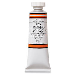 M. Graham Artists' Watercolor - Azo Orange, 15 ml Tube