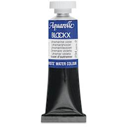 Blockx Artists' Watercolor - Ultramarine Violet, 15 ml tube