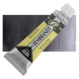 Rembrandt Artist Watercolor - Neutral Tint, 10 ml tube and swatch