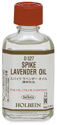 Holbein Spike Lavender Oil - Front view of bottle
