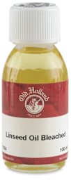 Bleached Linseed Oil - Front view of 100 ml bottle