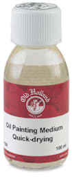 Quick Drying Painting Medium - Front view of 100 ml bottle