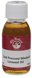 Windmill Cold Pressed Linseed Oil - Front view of 100 ml bottle