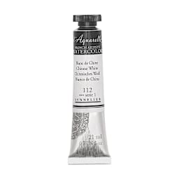 Sennelier French Artists' Watercolor - Chinese White, 21 ml, Tube