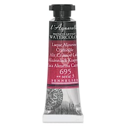Sennelier French Artists' Watercolor - Alizarin Crimson Lake, 10 ml, Tube