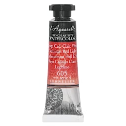 Sennelier French Artists' Watercolor - Cadmium Red Light, 10 ml, Tube