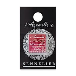 Sennelier French Artists' Watercolor - Carmine, Half Pan