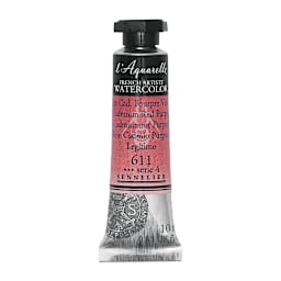 Sennelier French Artists' Watercolor - Cadmium Red Purple, 10 ml, Tube