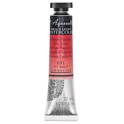 Sennelier French Artists' Watercolor - Rose Dore Madder Lake, 21 ml Tube
