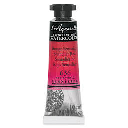 Sennelier French Artists' Watercolor - Sennelier Red, 10 ml Tube