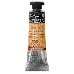 Sennelier French Artists' Watercolor - Iridescent Orange, 10 ml Tube