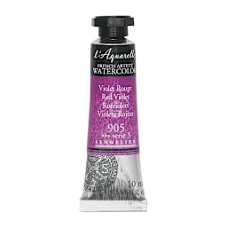 Sennelier French Artists' Watercolor - Red Violet, 10 ml Tube