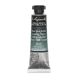 Sennelier French Artists' Watercolor - Greenish Umber, 10 ml, Tube