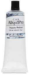 CAS AlkydPro Mediums - 120 ml tube of Impasto Medium upright