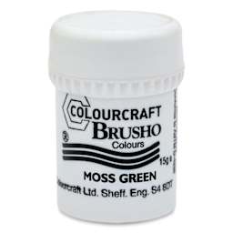 Brusho Crystal Colour - Moss, 15 g pot