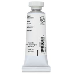 Utrecht Artists' Watercolor Paint - Venetian Red, 14 ml, Tube (Back)