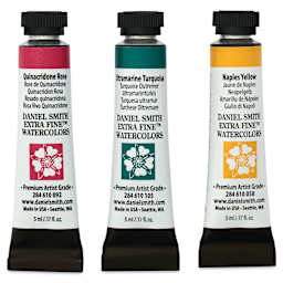 Daniel Smith Extra Fine Watercolor - Set of 3, Summer Set, 5 ml Tubes