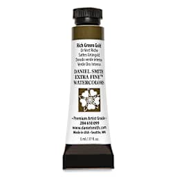 Daniel Smith Extra Fine Watercolor - Rich Green Gold, Tube