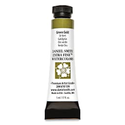 Daniel Smith Extra Fine Watercolor - Green Gold, 5 ml, Tube