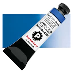Daniel Smith Extra Fine Watercolor - PrimaTek, Lapis Lazuli, 15 ml Tube and swatch