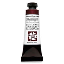 Daniel Smith Luminescent Watercolor - Iridescent Scarab Red, 15 ml, Tube