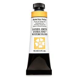 Daniel Smith Extra Fine Watercolor - Nickel Azo Yellow, 15 ml Tube