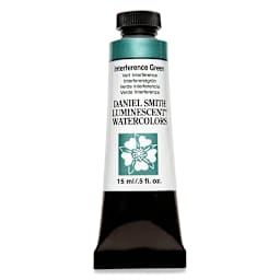 Daniel Smith Luminescent Watercolor - Interference Green, 15 ml, Tube