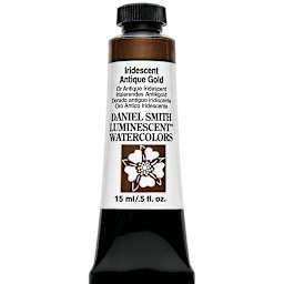 Daniel Smith Luminescent Watercolor - Iridescent Antique Gold, 15 ml, Tube