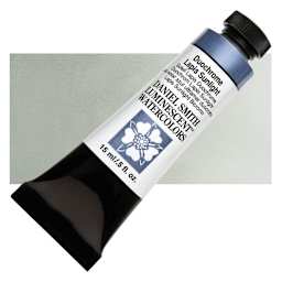 Daniel Smith Luminescent Watercolor - Duochrome Lapis Sunlight, 15 ml, Tube and swatch