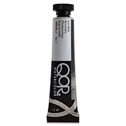 QoR Modern Watercolors - Ivory Black, 11 ml tube