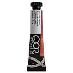 QoR Modern Watercolors - Transparent Red Oxide, 11 ml tube