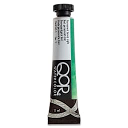 QoR Modern Watercolors - Permanent Green Light, 11 ml tube