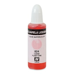 Vallejo Liquid Watercolor - Light Pink (Flesh Tone), 32 ml