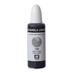 Vallejo Liquid Watercolor - Light Grey, 32 ml