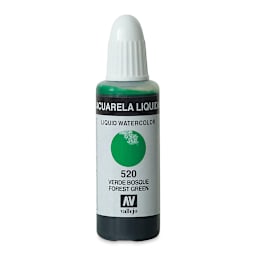 Vallejo Liquid Watercolor - Forest Green, 32 ml
