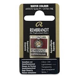 Rembrandt Watercolor Half Pan - Venetian Red