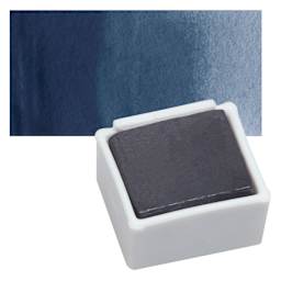 Derwent Graphitint Paint Pan - Dark Indigo pan and swatch