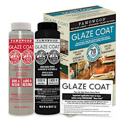 Famowood Glaze Coat - Components of Quart size Kit with  package