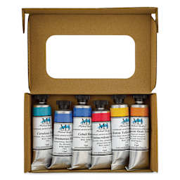 Michael Harding Artists Watercolors - Poppy Balser, Set of 6, 15 ml open package