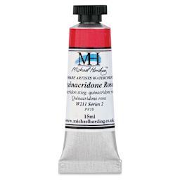 Michael Harding Artists Watercolor - Quinacridone Rose, 15 ml