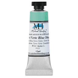 Michael Harding Artists Watercolor - Terre Verte Blue Shade, 15 ml