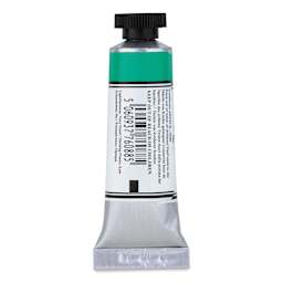 Michael Harding Artists Watercolor - Permanent Green Light, 15 ml back