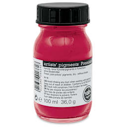 Schmincke Pigment - Carmine, 100 ml Jar back