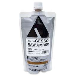 Holbein Acryla Gesso - Raw Umber, 300 ml pouch
