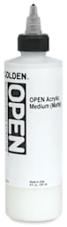 Golden Open Acrylic Mediums- 8 oz bottle of Matte Medium shown